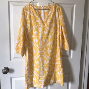 Spring yellow dress